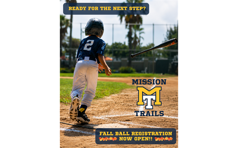 Fall Ball Registration Now Open